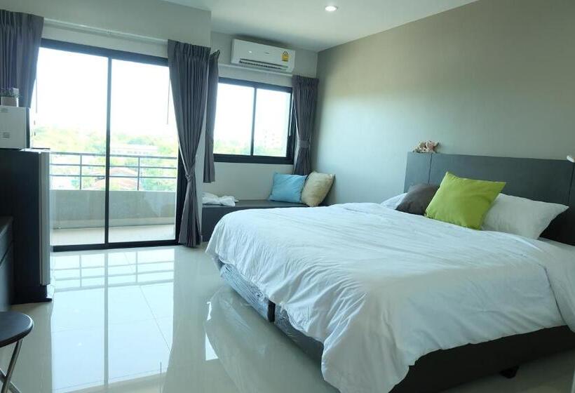 Номер Deluxe Кровать Кинг, Trio Residence Si Racha