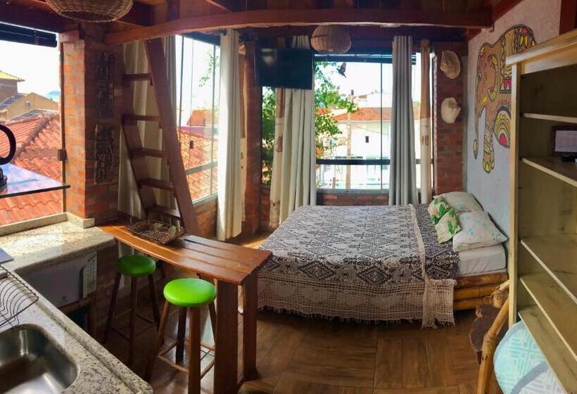 스탠다드 4인용 룸 바다전망, Amarelo Hibisco