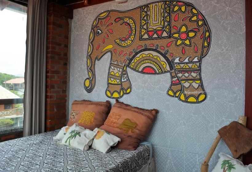 스탠다드 4인용 룸 바다전망, Amarelo Hibisco