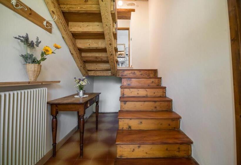 غرفة قياسية مزوَّدة بشُرفة, La Gerla Casa Vacanze Dolomiti