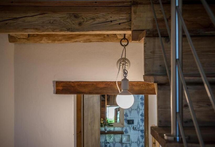 غرفة قياسية مزوَّدة بشُرفة, La Gerla Casa Vacanze Dolomiti