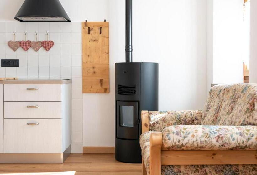 غرفة قياسية مزوَّدة بشُرفة, La Gerla Casa Vacanze Dolomiti