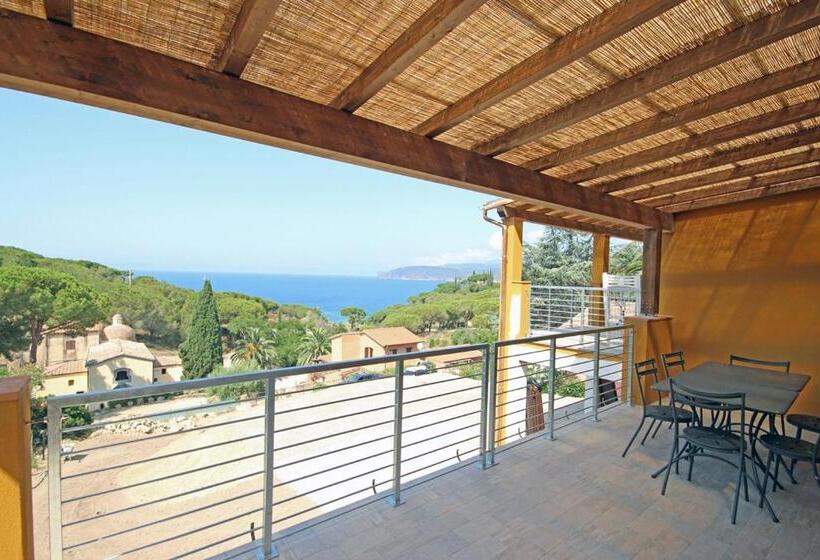 شقة غرفة واحدة مزودة بتراس, Villa Artemide