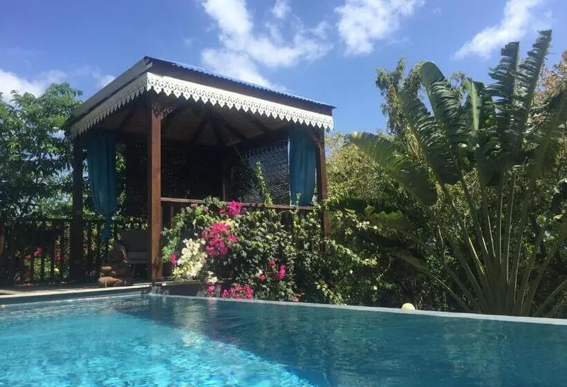 اتاق استاندارد با تخت بزرگ, Bungalow La Tortue Bleue