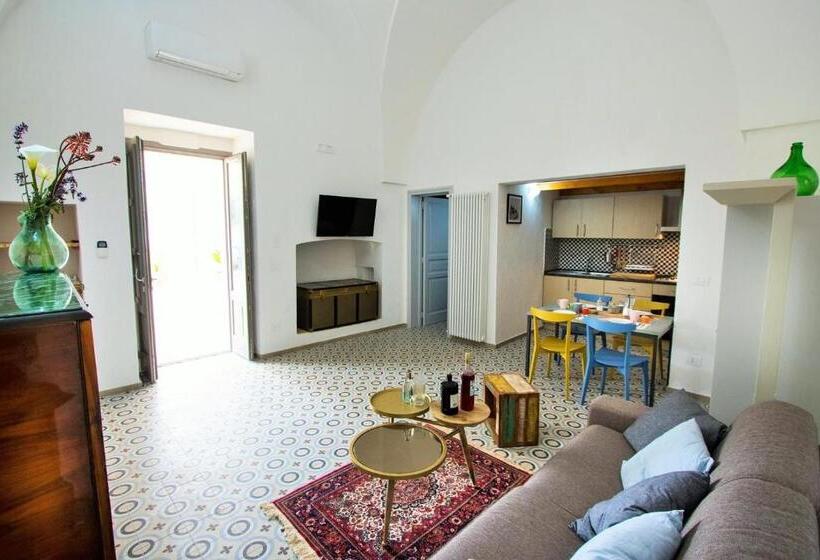 شقة غرفة نوم واحدة بالطابق الأرضى, Masseria Prontera With Pool