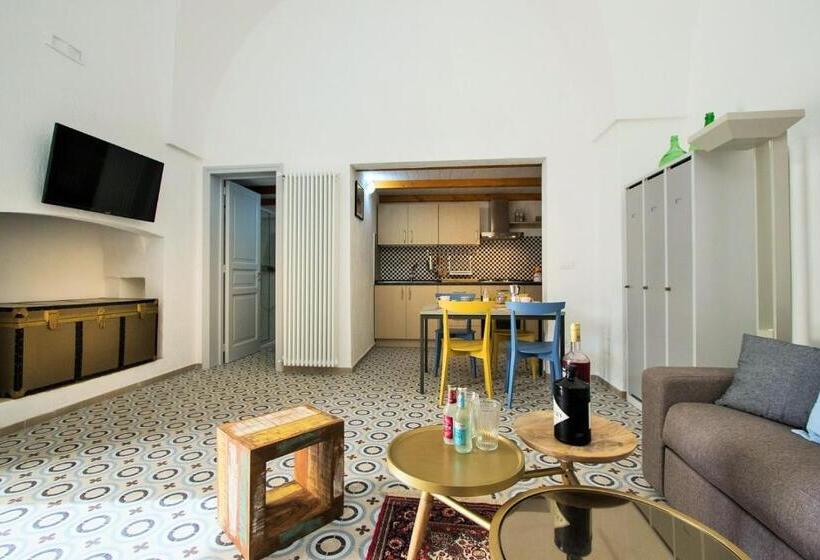 شقة غرفة نوم واحدة بالطابق الأرضى, Masseria Prontera With Pool