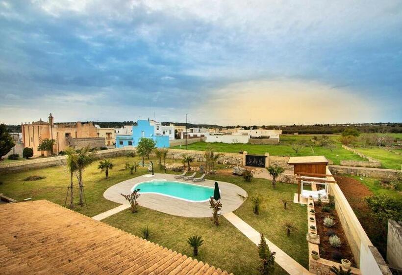 شقة غرفة نوم واحدة بالطابق الأرضى, Masseria Prontera With Pool