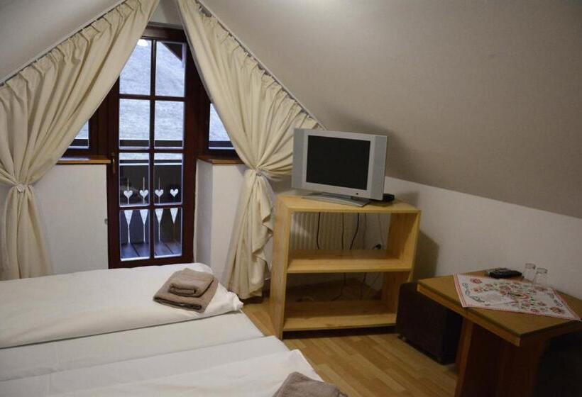 غرفة قياسية حمام مشترك, Penzión Dinda