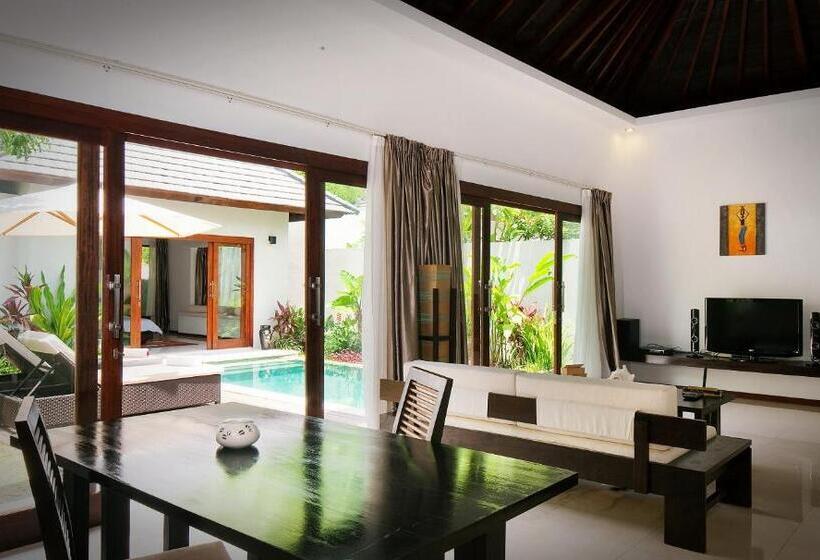 فيلا غرفة نوم واحدة مع مسبح, Kebun Villas & Resort