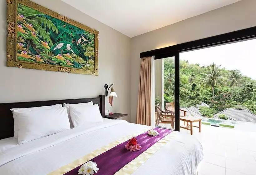 デラックスルーム, Kebun Villas & Resort