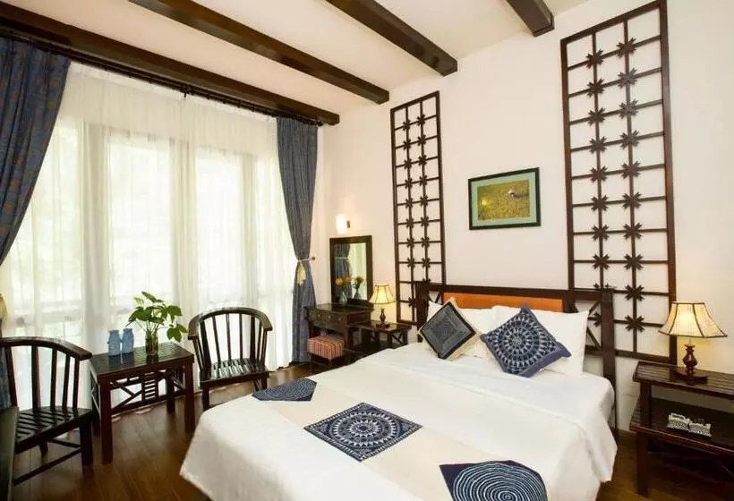 اتاق لوکس با چشم‌انداز استخر, Mai Chau Lodge