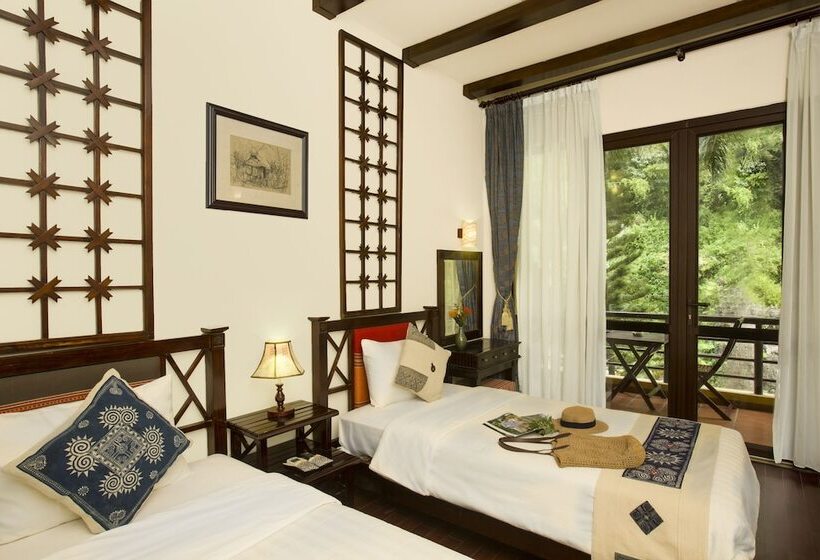 اتاق لوکس با چشم‌انداز استخر, Mai Chau Lodge