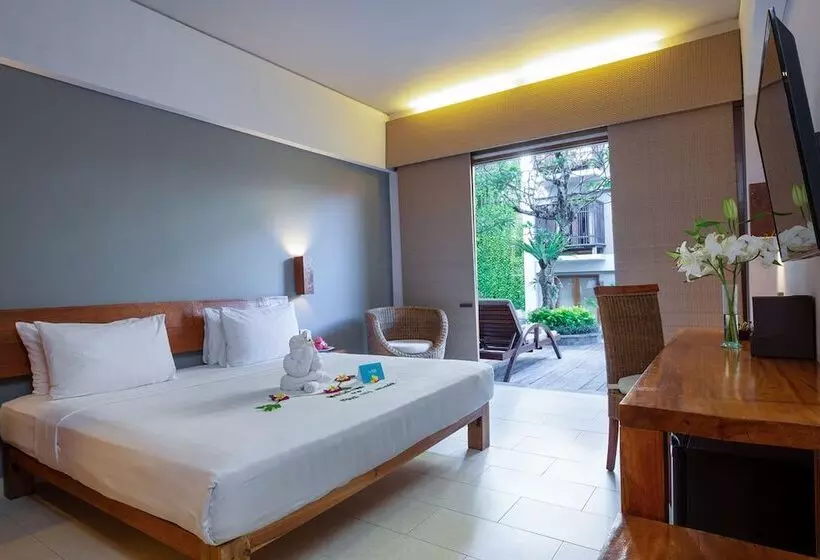 プールの見えるデラックスルーム, The 1o1 Bali Oasis Sanur