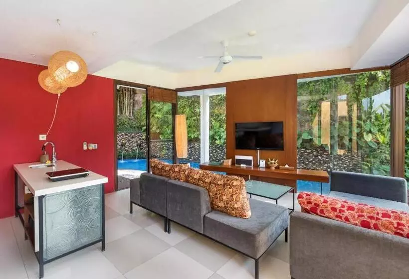 プレミアム２ベッドルーム　ビラ, Ubud Green Resort Villas Powered By Archipelago