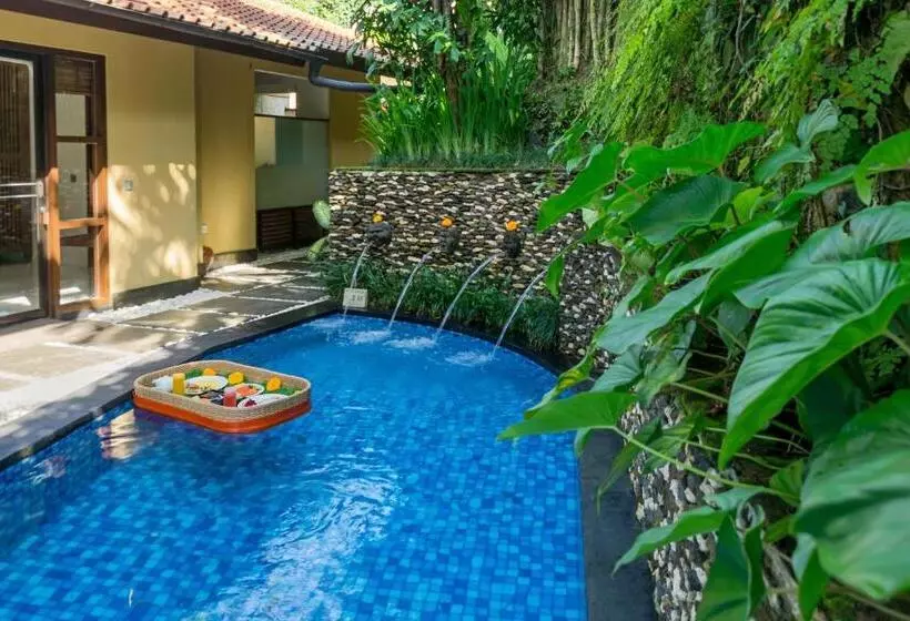 プレミアム２ベッドルーム　ビラ, Ubud Green Resort Villas Powered By Archipelago