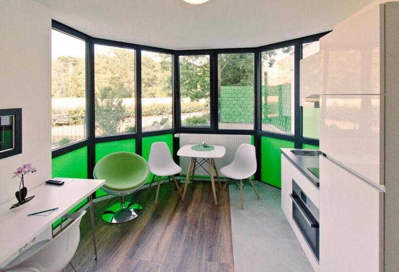 Апартаменты Комфорт 1 Спальня, Eco Smart Apartments Nurnberg Sud