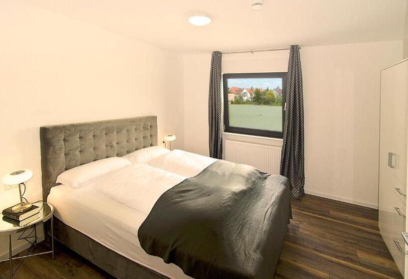 1ベッドルームのデラックスアパートメント, Eco Smart Apartments Nurnberg Sud