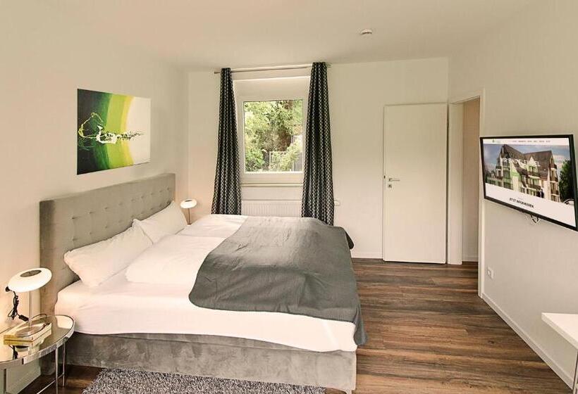 2ベッドルームアパートメント, Eco Smart Apartments Nurnberg Sud