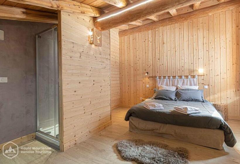 חדר סטנדרט נוף להרים, Chalet Le Bois Joli