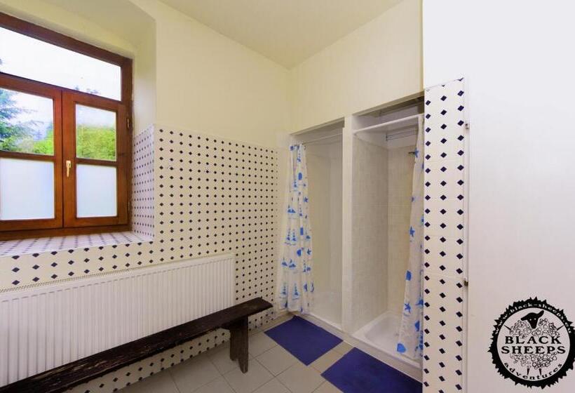 غرفة قياسية رباعية حمام مشترك, Penzion Black Sheeps Adventures