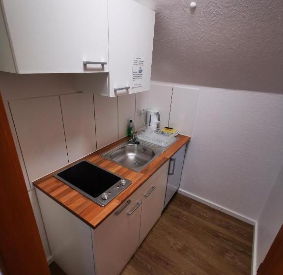 带阳台的标准单人间, Landhaus Herdt