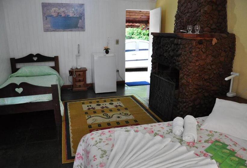 Suite Deluxe, Pousada E Spa Vrindávana