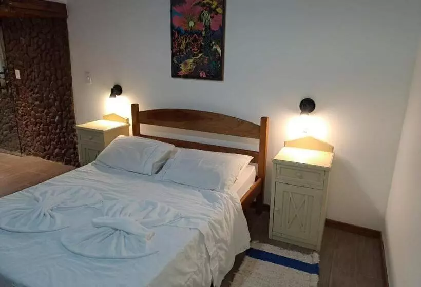 Huoneisto 1 Makuuhuone Näkymä, Pousada E Spa Vrindávana