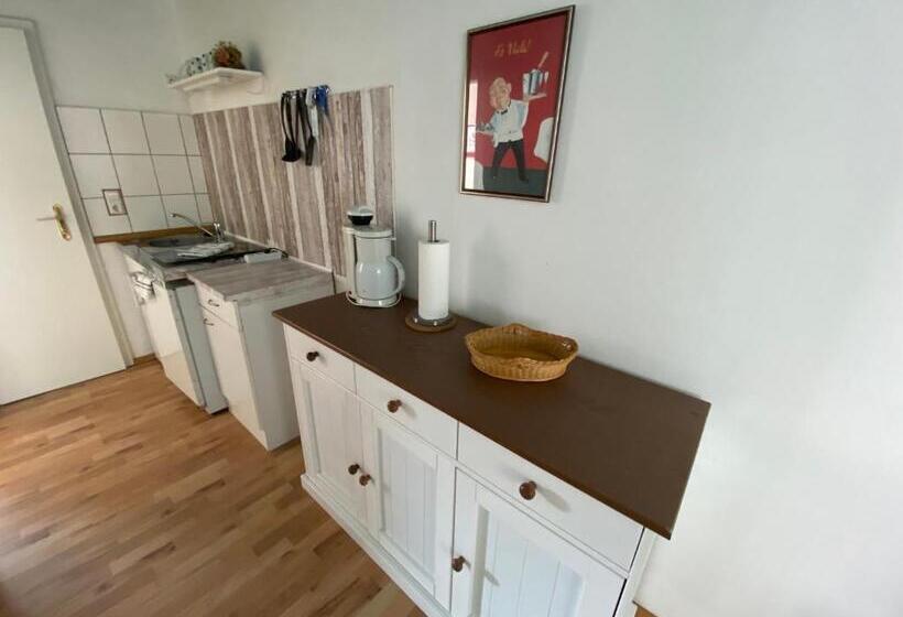 バルコニー付き１ベッドルームアパートメント, Aparthotel  Zur Müritz