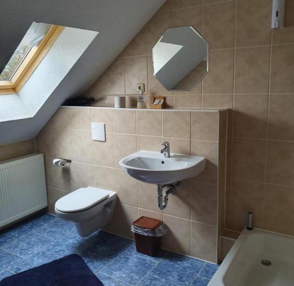 스탠다드 룸 공동 욕실, Landpension Wendfeld