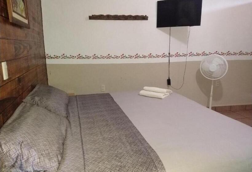 带大床的标准间, Hospedaje San Antonio Tepoztlán