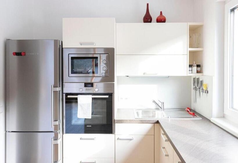 דירת חדר דלוקס, Fleischerei   Apartments, Cafe & Weinbar