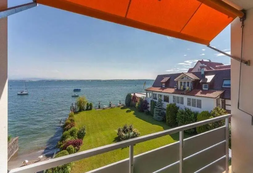 バルコニー付き１ベッドルームアパートメント, Gasthaus Seeblick