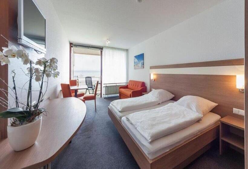 شقة غرفة نوم واحدة مزودة بشُرفة, Gasthaus Seeblick