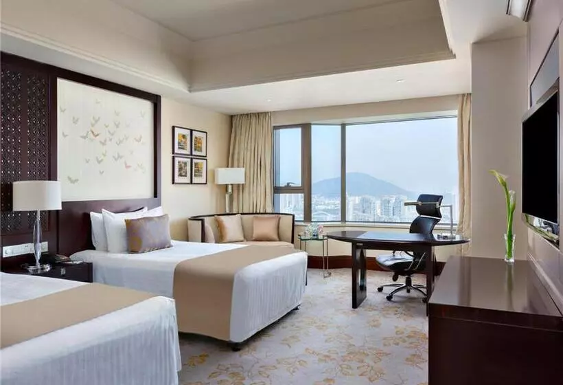 キングサイズベッドのデラックスルーム, Intercontinental Wuxi, An Ihg