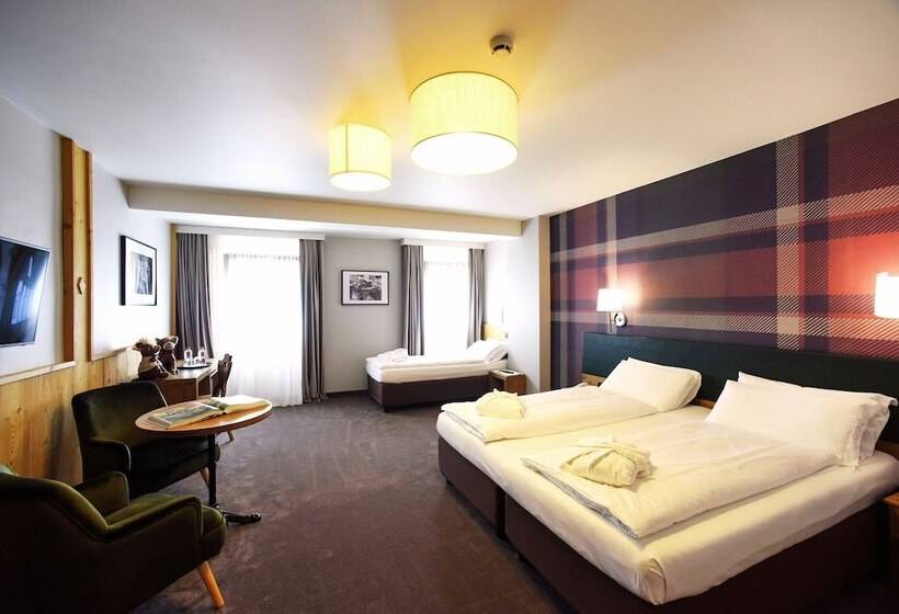 غرفة قياسية رباعية, Orso Grigio