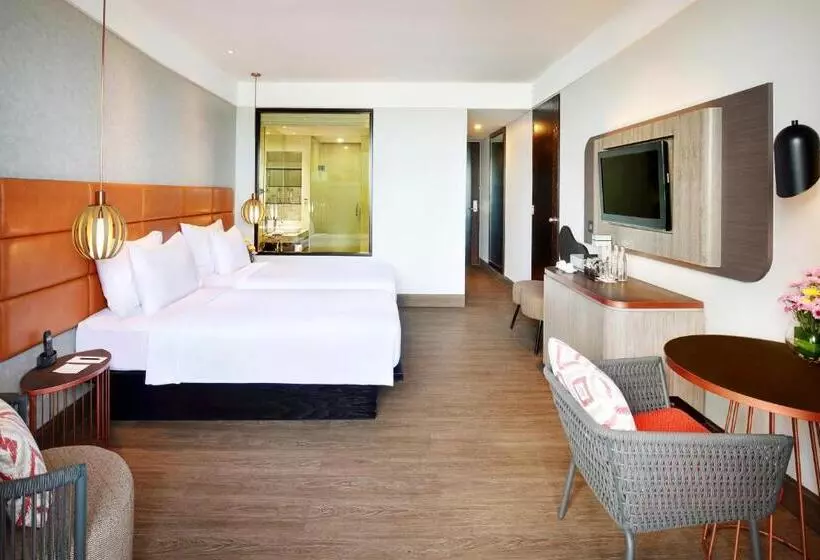 اتاق لوکس با چشم‌انداز دریا, Pullman Bali Legian Beach