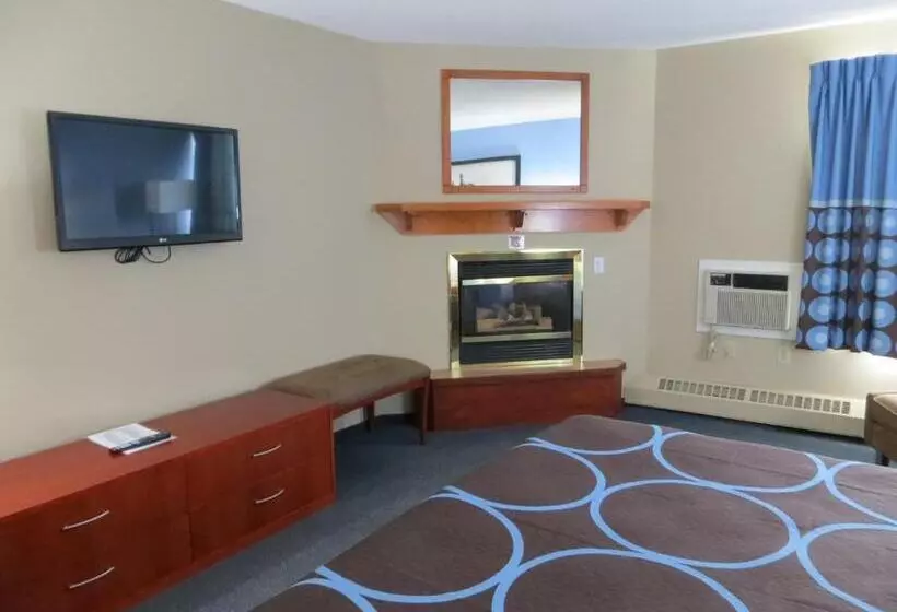 キングサイズベッドのスタンダードルーム, Super 8 By Wyndham Sherwood Park/edmonton Area