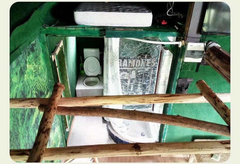 خانه 1 خوابه, Tree House Ramona & Fairytale Wooden House By Ljubljana