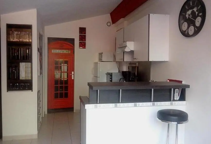 テラス付きスタンダードワンルーム, Chez Isabelle Et Guy B&b