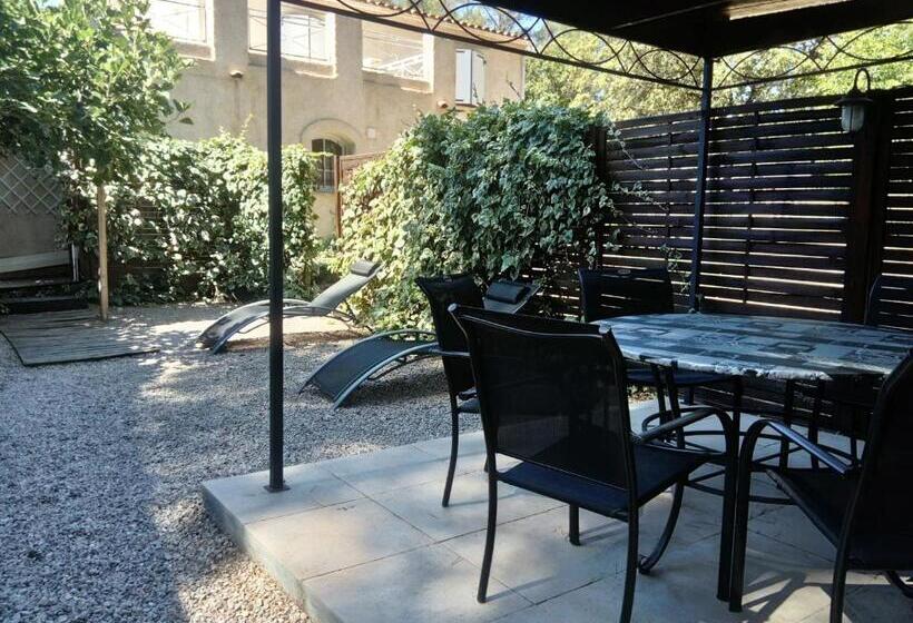 テラス付きスタンダードワンルーム, Chez Isabelle Et Guy B&b