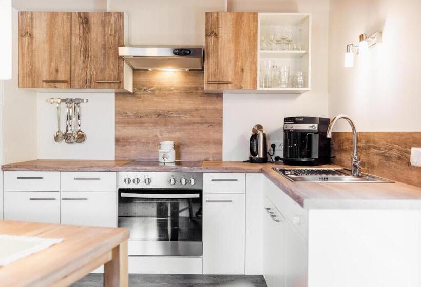 דירה בת חדר שינה 1 עם מרפסת, Bio Bauernhof Auernig