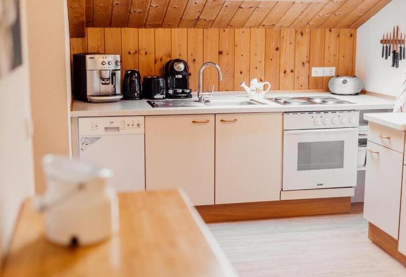 דירת שני חדרים עם מרפת, Bio Bauernhof Auernig