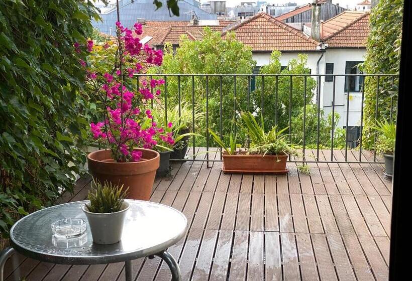 اتاق استاندارد با تراس, Casa 45 Porto