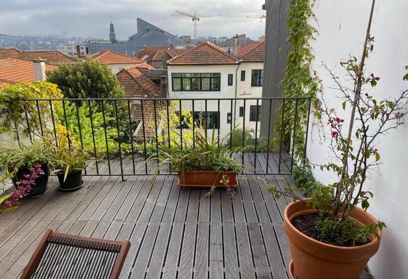 اتاق استاندارد با تراس, Casa 45 Porto