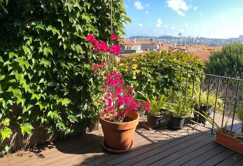 اتاق استاندارد با تراس, Casa 45 Porto