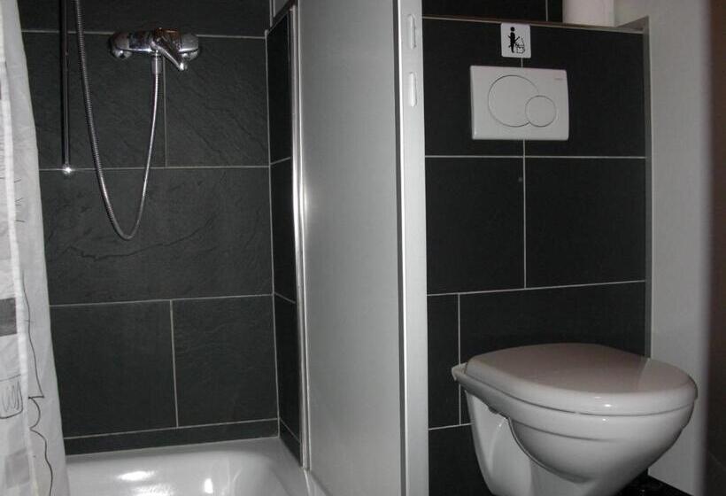 غرفة قياسية فردية حمام مشترك, Back Packer Federnhut