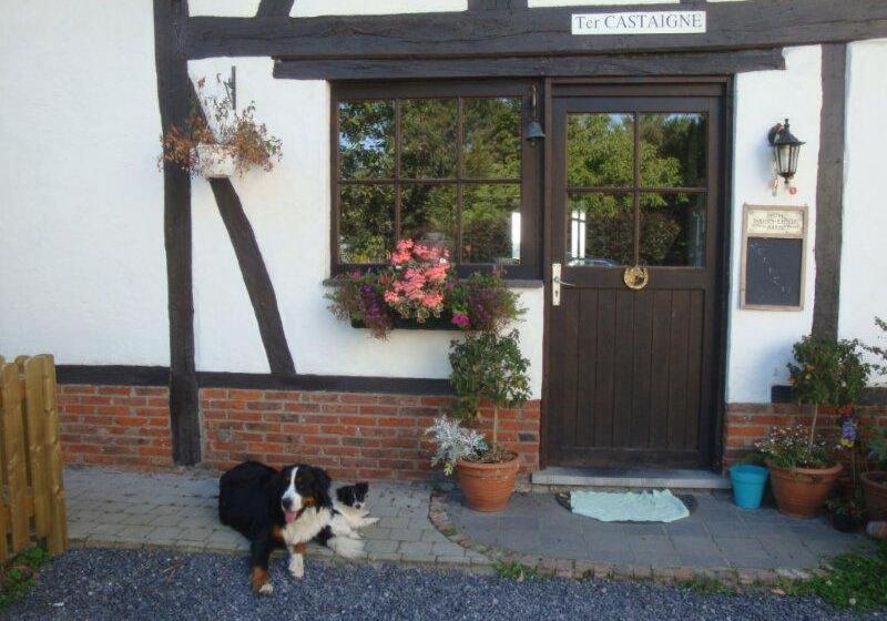 Семейный Номер Совместный Санузел, B&b Ter Castaigne