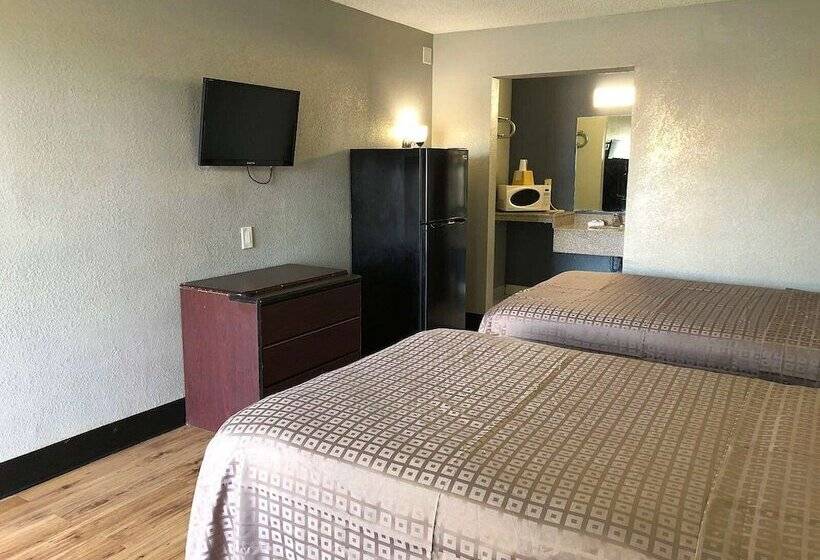 غرفه قياسيه سريرين مزدوجين, Americas Best Value Inn Garland Dallas
