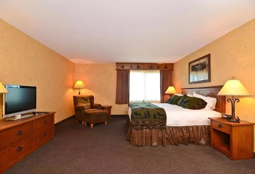 キングサイズベッドのデラックスルーム, Best Western Plus Kelly Inn And Suites