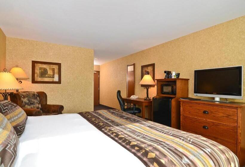 适合残疾人士使用的带超级大床的标准间, Best Western Plus Kelly Inn And Suites